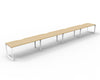 Infinity Single Sided Loop Leg Workstation - Easy Office Furniture