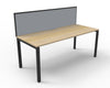 Infinity Single Sided Profile Leg Workstation - Easy Office Furniture