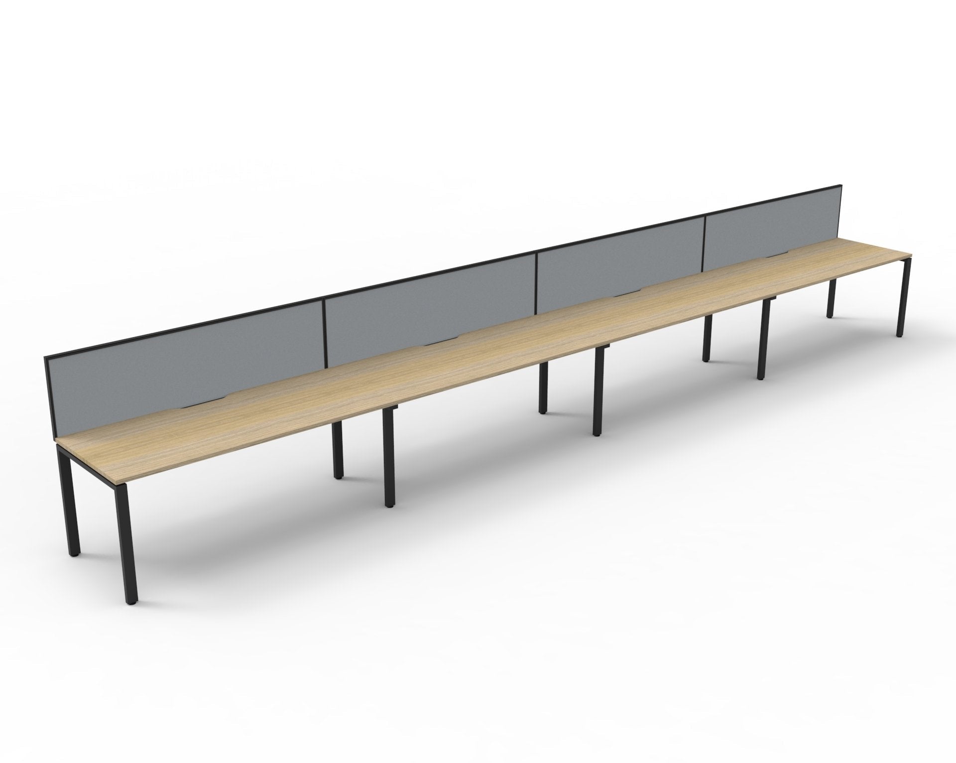 Infinity Single Sided Profile Leg Workstation - Easy Office Furniture