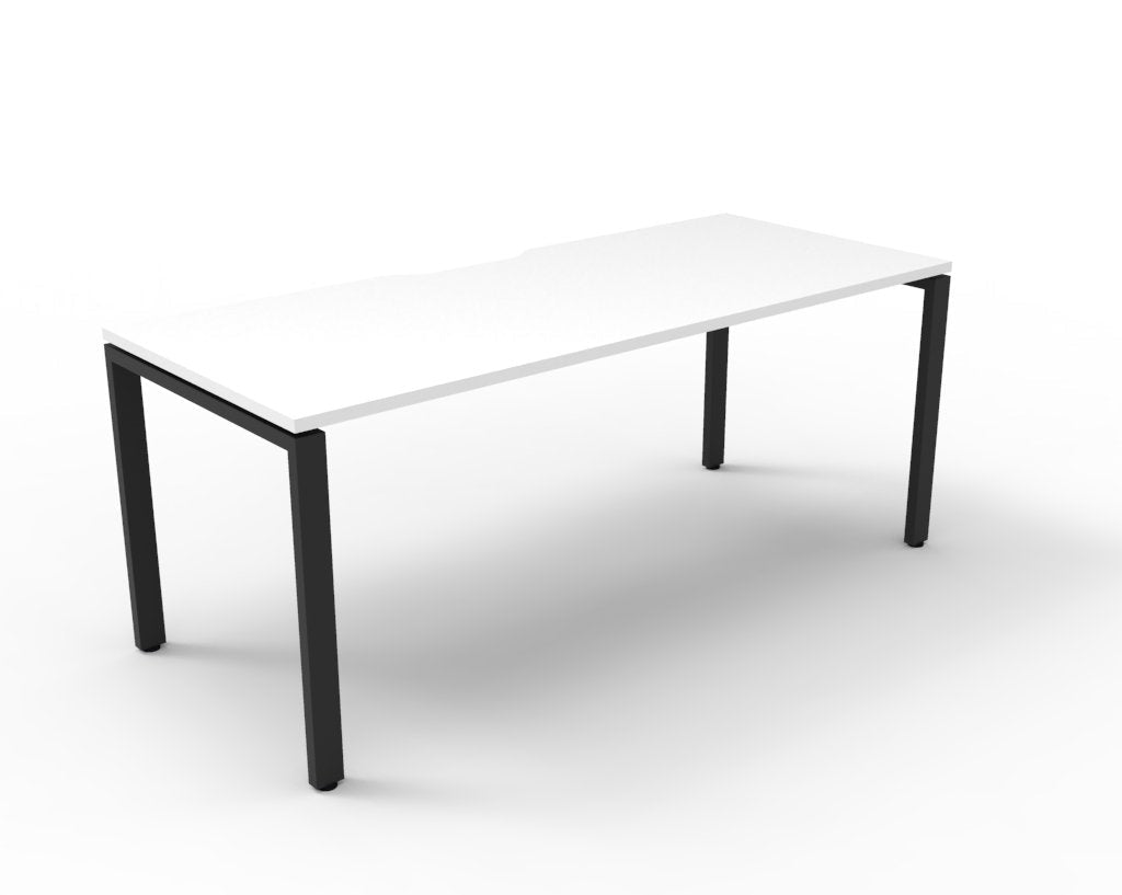 Infinity Single Sided Profile Leg Workstation - Easy Office Furniture