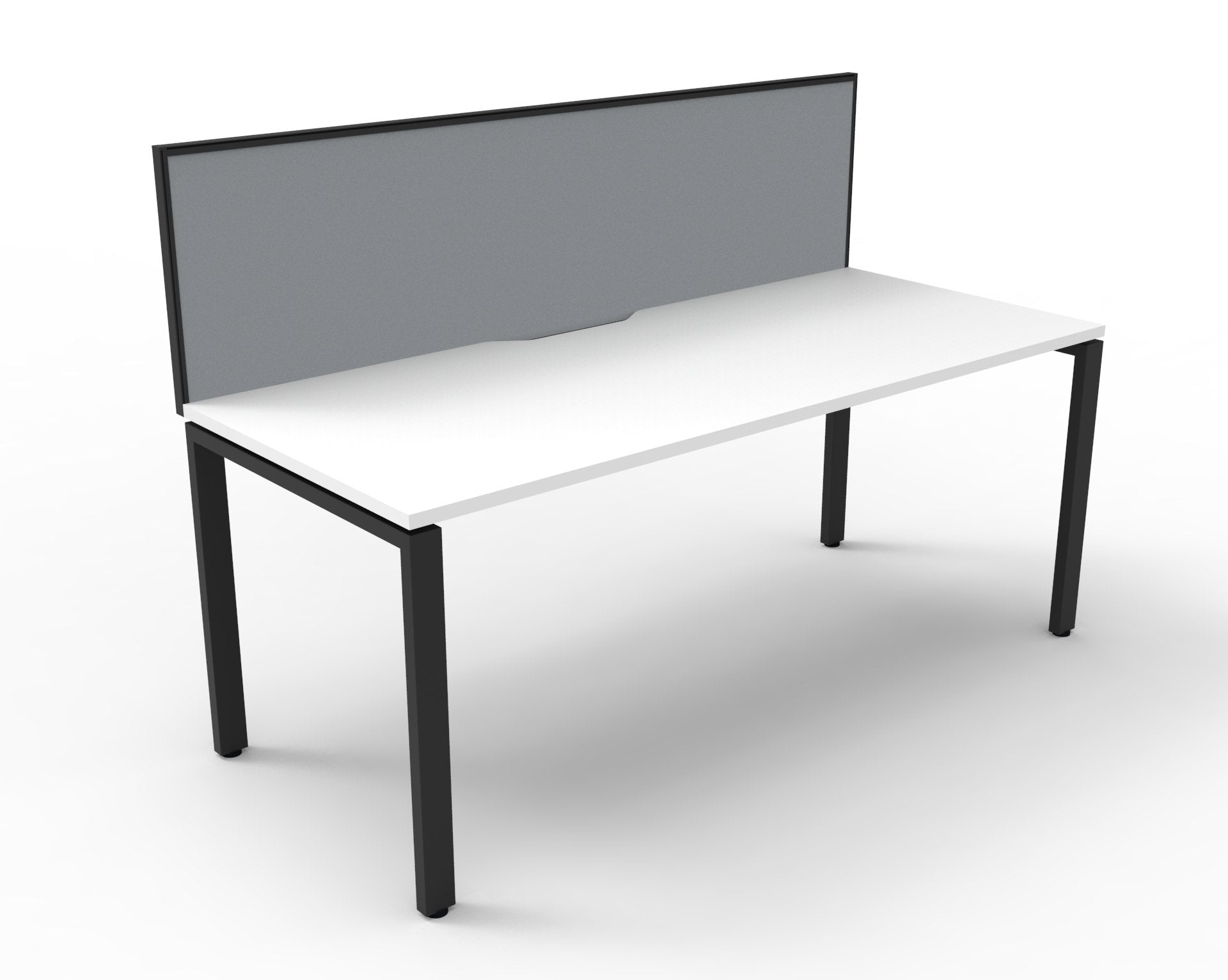 Infinity Single Sided Profile Leg Workstation - Easy Office Furniture
