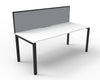 Infinity Single Sided Profile Leg Workstation - Easy Office Furniture