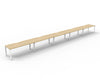 Infinity Single Sided Profile Leg Workstation - Easy Office Furniture