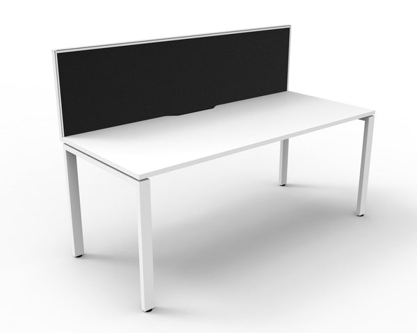 Infinity Single Sided Profile Leg Workstation - Easy Office Furniture