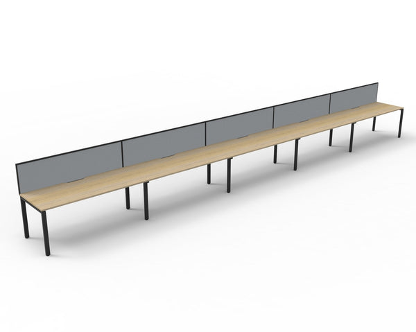 Infinity Single Sided Profile Leg Workstation - Easy Office Furniture
