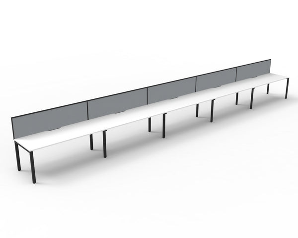 Infinity Single Sided Profile Leg Workstation - Easy Office Furniture