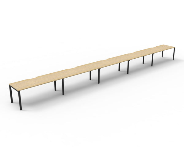 Infinity Single Sided Profile Leg Workstation - Easy Office Furniture