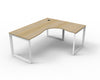 Infinity Loop Leg Corner Workstation