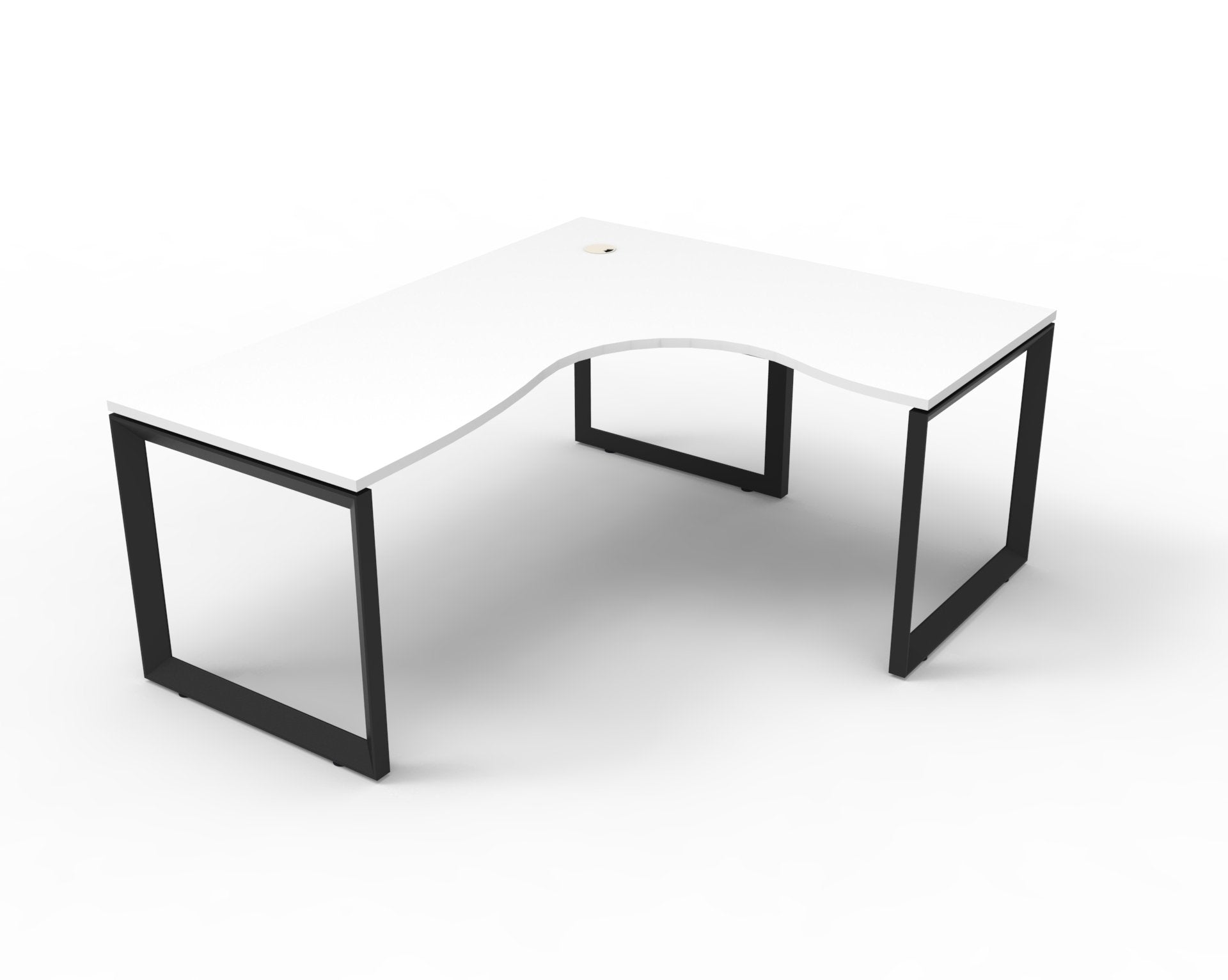 Infinity Loop Leg Corner Workstation