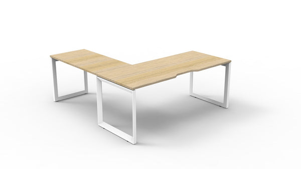 Infinity Loop Leg Corner Workstation