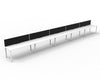 Infinity Single Sided Profile Leg Workstation