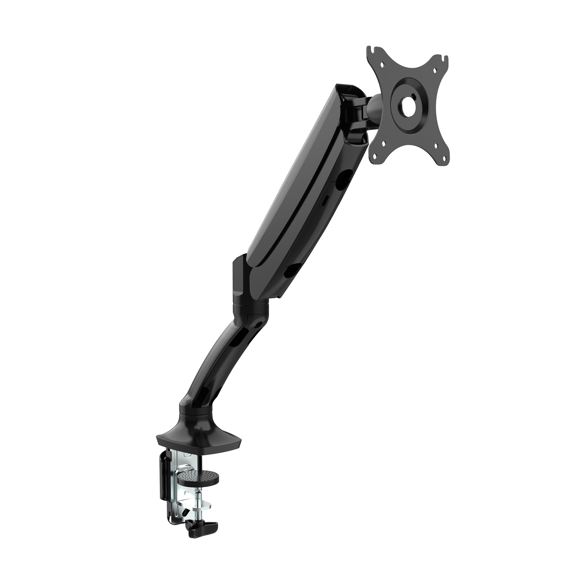Executive Single Gas Spring Monitor Arm