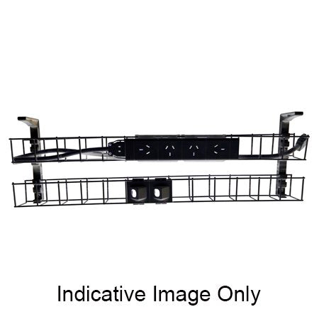 Rapid Wiring Dual Tier Cable Basket