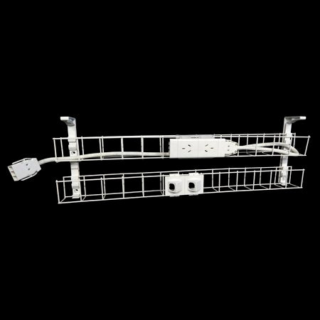 Rapid Wiring Dual Tier Cable Basket