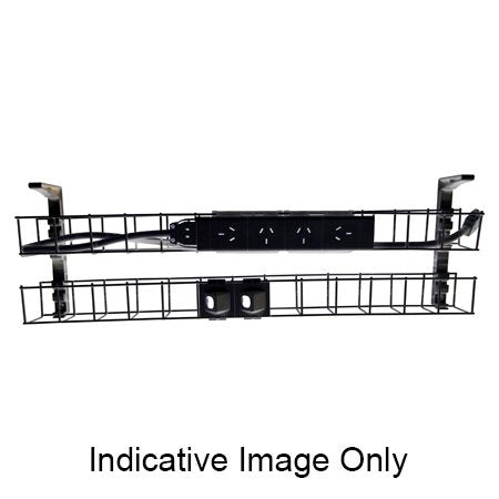 Rapid Wiring Dual Tier Cable Basket