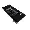 Rapid Wiring Flip Box In Desk Module