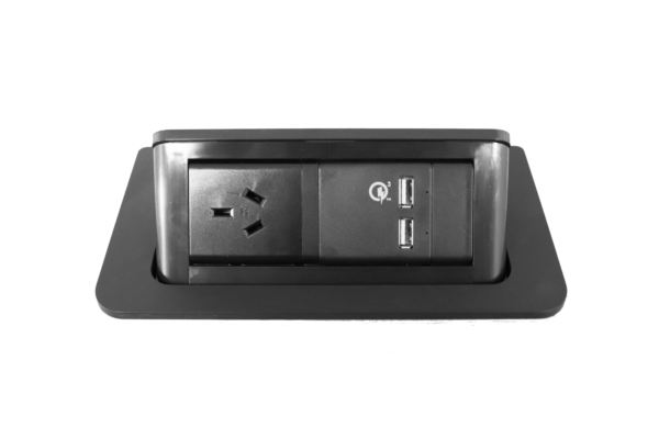 Rapid Wiring Pop-up In Desk Module