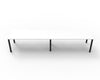 Infinity Single Sided Profile Leg Workstation