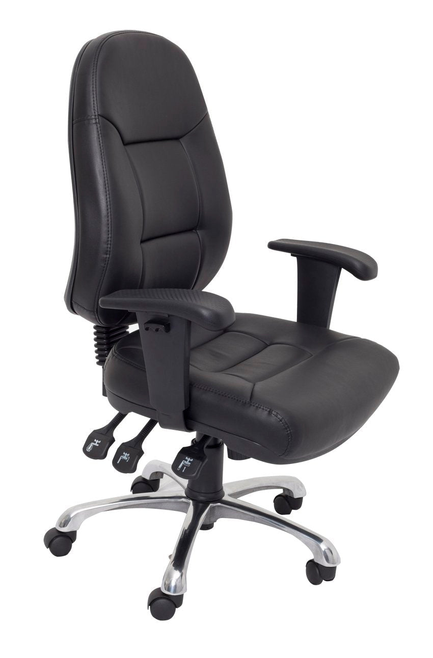 PU300 High Back PU Chair - Easy Office Furniture