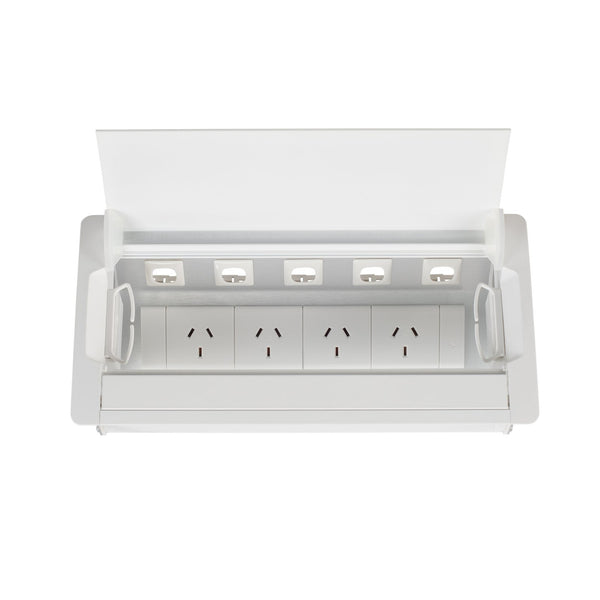 Rapid Wiring Boardroom Table Boxes - Easy Office Furniture