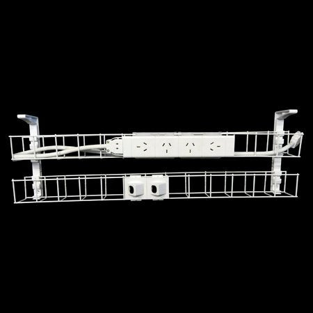 Rapid Wiring Dual Tier Cable Basket - Easy Office Furniture