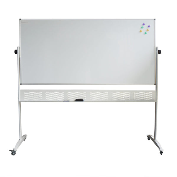 Rapidline Porcelain Mobile Whiteboard - Easy Office Furniture