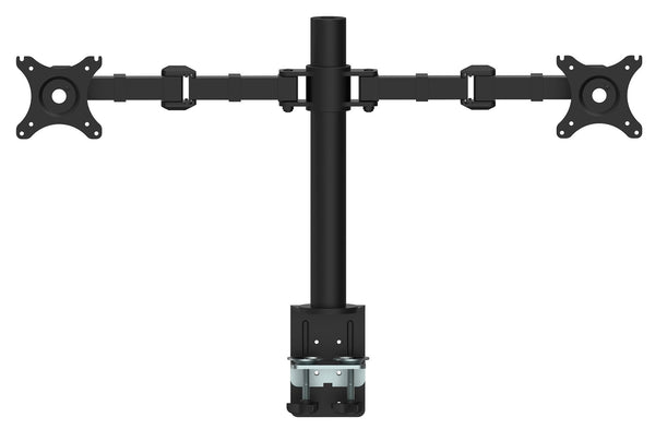 Revolve Pole Mounted Dual Monitor Arm - Easy Office Furniture