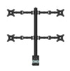 Revolve Pole Mounted Quad Monitor Arm - ON SALE - Easy Office Furniture