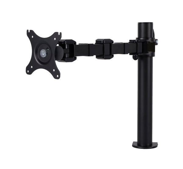 Revolve Pole Mounted Single Monitor Arm - Easy Office Furniture